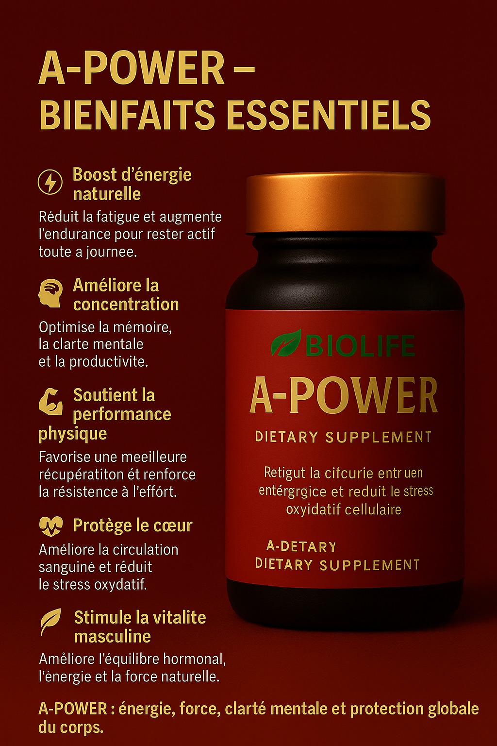 A-POWER - Complément Alimentaire