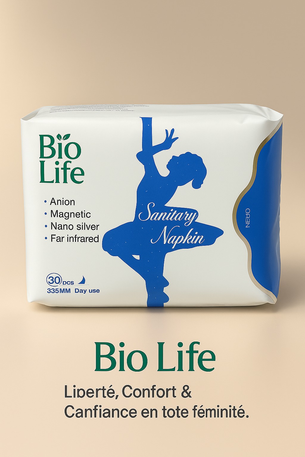 Bio Life Serviettes Hygiéniques Sanitaires